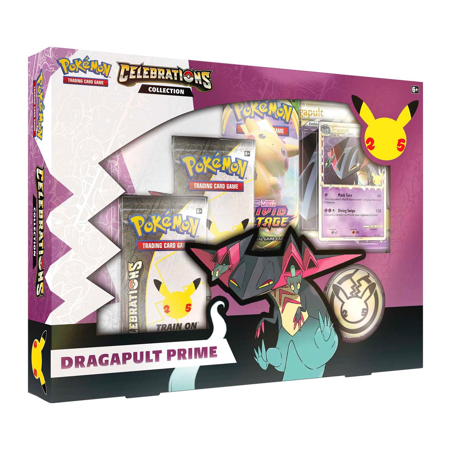 Pokémon Celebrations Collection Dragapult Prime Box – Official Pokémon TCG Product