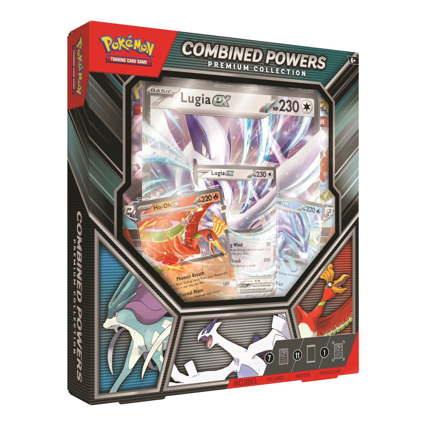 Pokémon Combined Powers Premium Collection 6 Box Case – Official Pokémon TCG Product