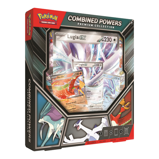 Pokémon Combined Powers Premium Collection 6 Box Case – Official Pokémon TCG Product