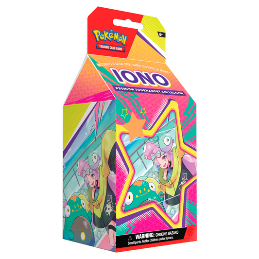 Pokémon Iono Premium Tournament Collection Box – Official Pokémon TCG Product