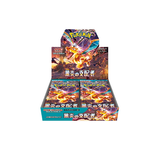 Japanese Pokémon Scarlet & Violet Ruler of the Black Flame Booster Box (Japanese) – Rare & Exclusive Cards