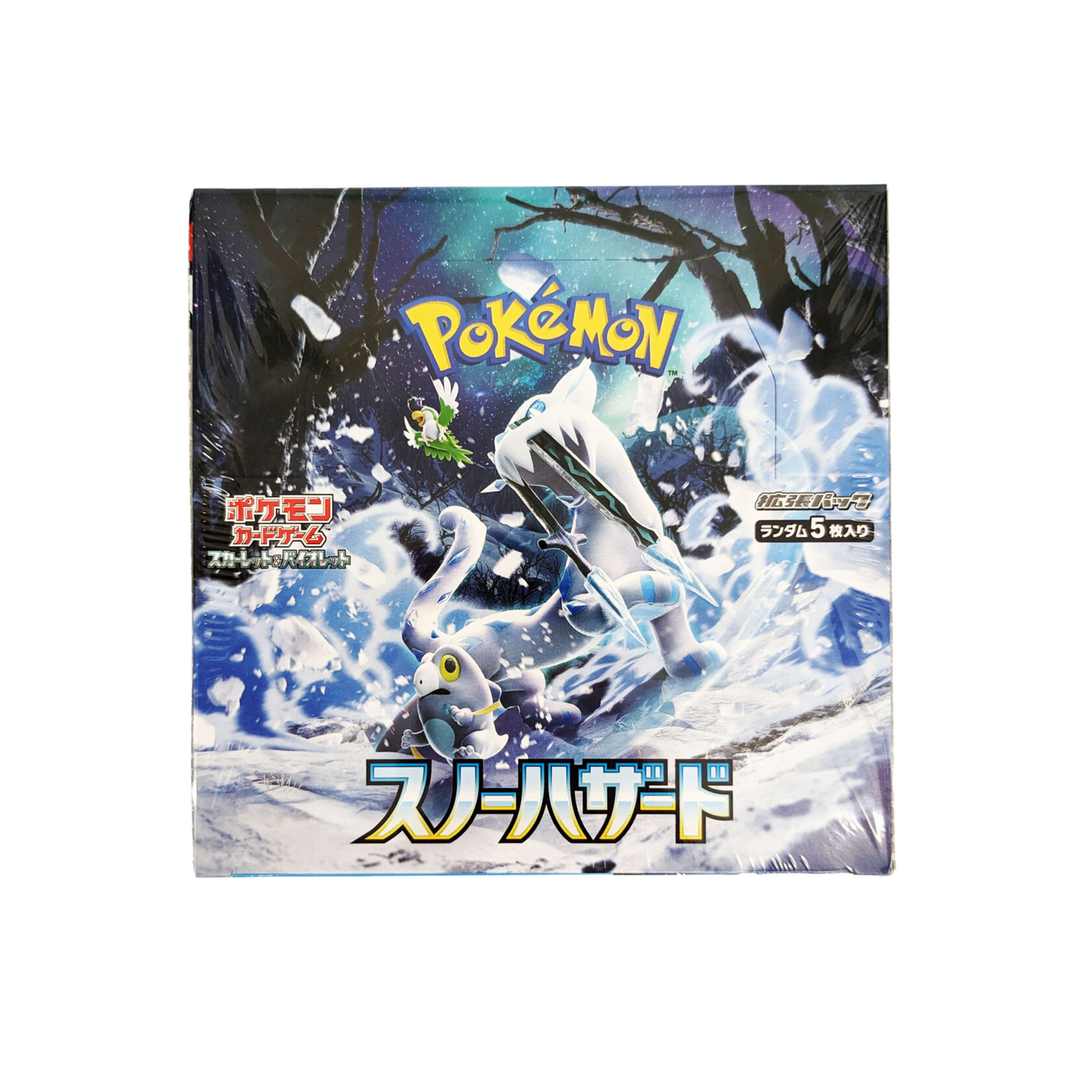 Japanese Pokémon Scarlet & Violet Snow Hazard Booster Box – Rare & Exclusive Cards