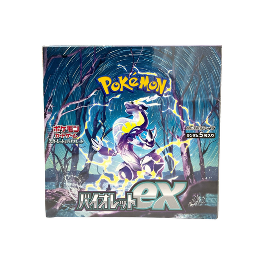 Japanese Pokémon Violet Booster Box – Rare & Exclusive Cards