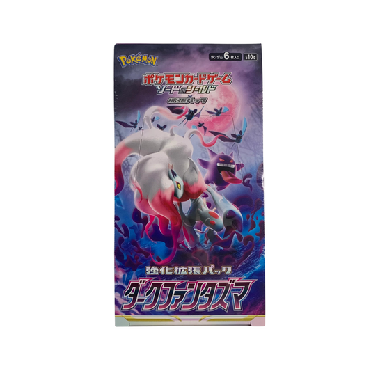 Japanese Pokémon Japanese Sword & Shield Dark Phantasma Booster Box – Rare & Exclusive Cards