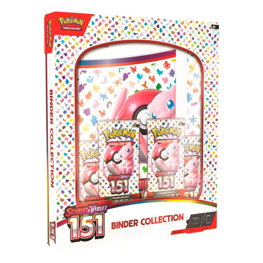 Pokémon Scarlet & Violet 151 Binder Collection 6 Box Case – Official Pokémon TCG Product
