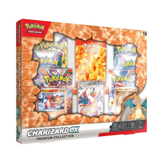Pokémon Charizard EX Premium Collection 6 Box Case – Official Pokémon TCG Product