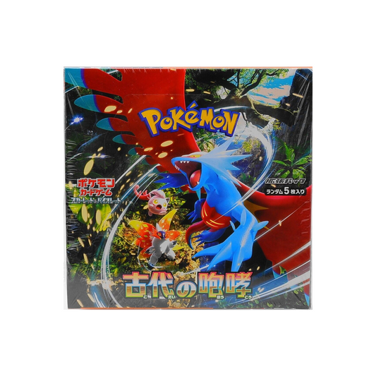 Pokémon Scarlet & Violet Expansion Box Ancient Roar Japanese – Official Pokémon TCG Product