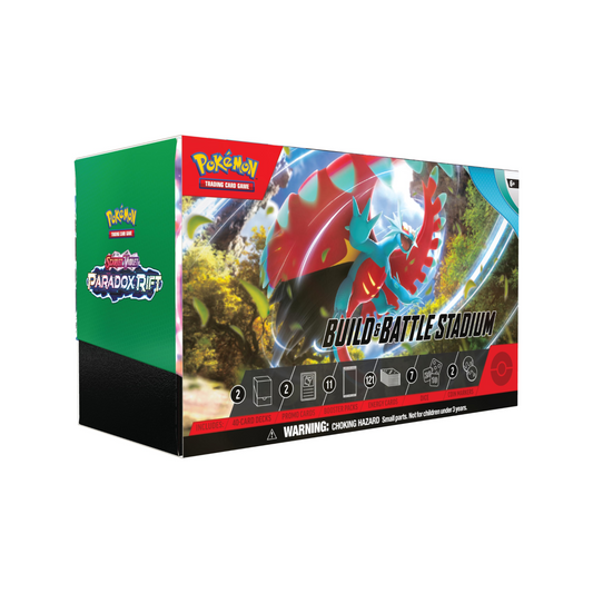 Pokémon Scarlet & Violet Paradox Rift Build & Battle Stadium Box – Official Pokémon TCG Product