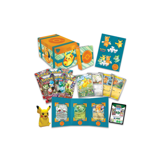 Pokémon Paldea Adventure Chest 4 Box Case – Official Pokémon TCG Product