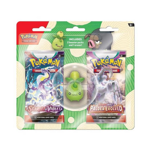 Pokémon 2023 Back to School Eraser Blister Pack - 12 Pack Box – Official Pokémon TCG Product