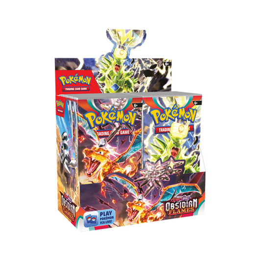 Japanese Pokémon Scarlet & Violet Obsidian Flames Booster Box – Rare & Exclusive Cards