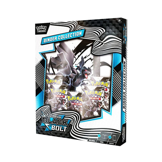 Pokémon Scarlet & Violet: Black Bolt Binder Collection Box – Official Pokémon TCG Product