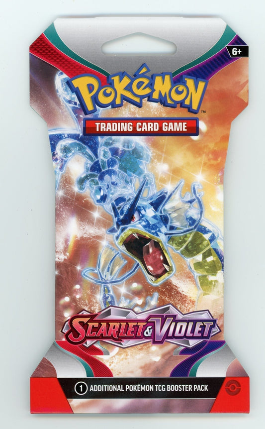 Pokémon Scarlet & Violet Sleeved Booster Pack Case – Authentic Japanese Pokémon Cards