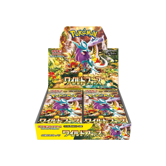 Japanese Pokémon: Wild Force Booster Box (Japanese) – Rare & Exclusive Cards