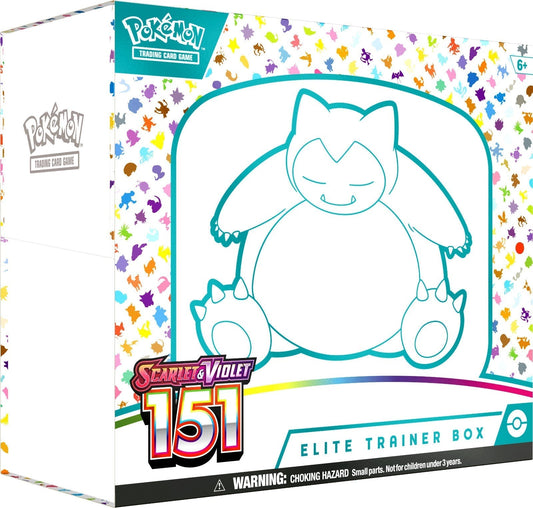 Pokémon TCG Scarlet & Violet 151 - Elite Trainer Box – Complete Trainer Kit with Accessories