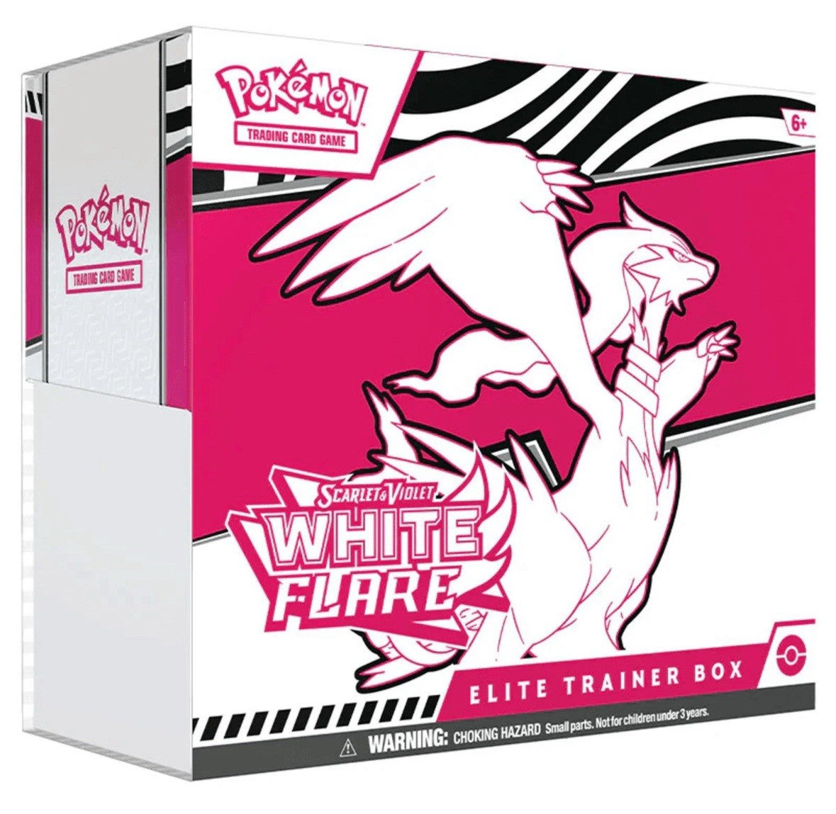 Pokémon TCG White Flare Elite Trainer Box – Complete Trainer Kit with Accessories