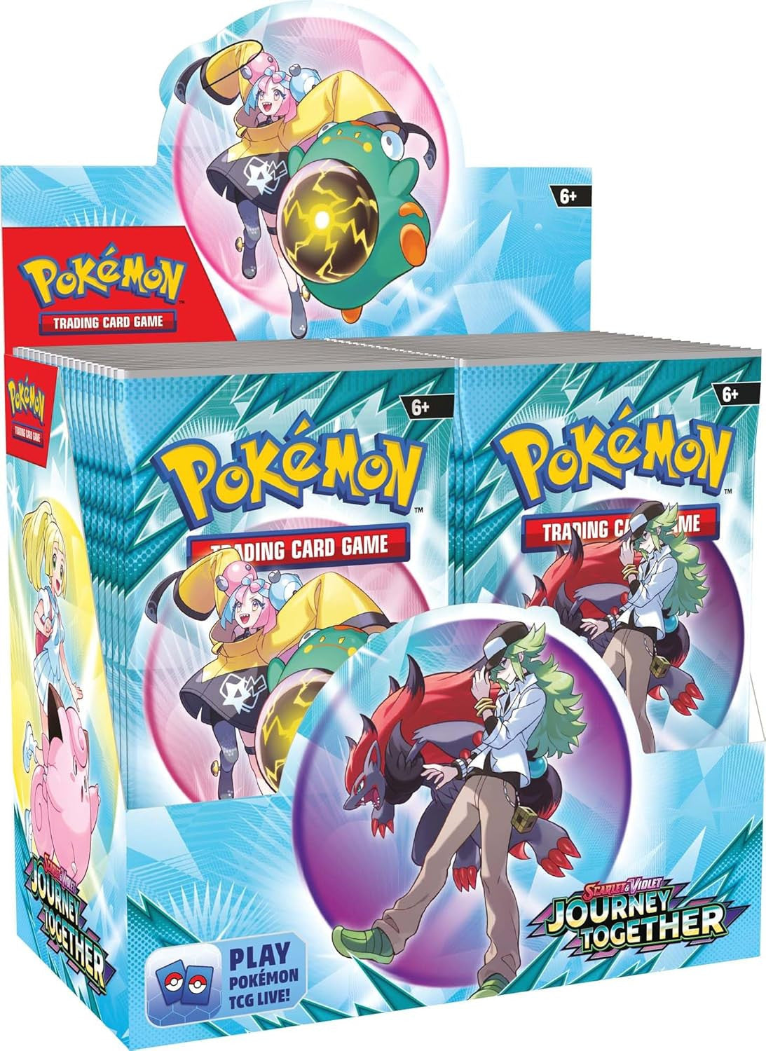 Japanese Pokémon TCG Scarlet & Violet - Journey Together Enhanced Booster Box – Rare & Exclusive Cards