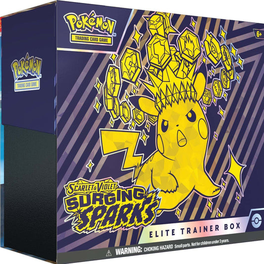 Surging Sparks Elite Trainer Box – Complete Trainer Kit with Accessories