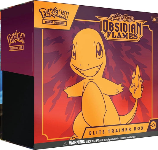 Obsidian Flames Elite Trainer Box – Complete Trainer Kit with Accessories