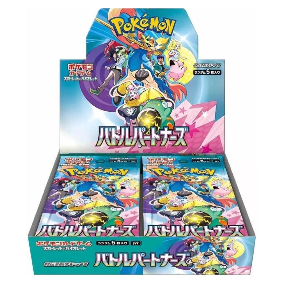 Japanese Pokémon TCG Scarlet & Violet Battle Partners - Japanese Booster Box – Rare & Exclusive Cards