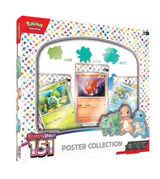 151 Poster Collection Box – Official Pokémon TCG Product