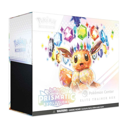 Pokémon TCG Prismatic Evolutions - Elite Trainer Box – Complete Trainer Kit with Accessories