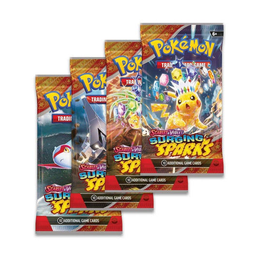 Booster Packs SET OF 4 – Authentic Japanese Pokémon Cards