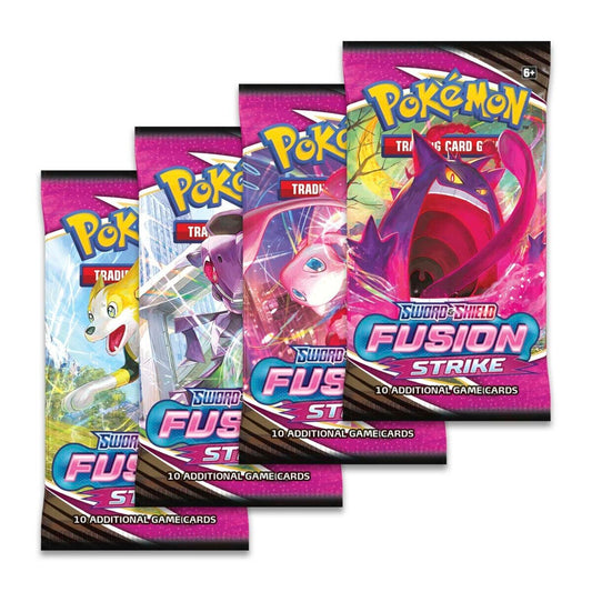 Pokémon TCG Fusion Strike Sealed Booster Packs SET 4 – Authentic Japanese Pokémon Cards