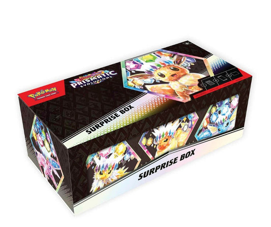 Prismatic Evolutions Surprise Box – Official Pokémon TCG Product