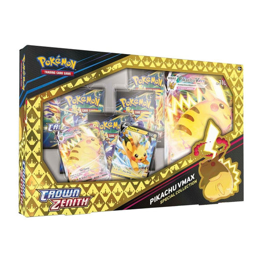 Pokémon TCG Crown Zenith Pikachu VMAX Special Collection Box 151 – Official Pokémon TCG Product