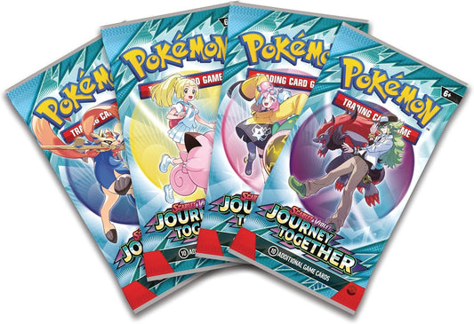 Pokémon TCG Journey Together Booster Packs - SET OF 4 – Authentic Japanese Pokémon Cards