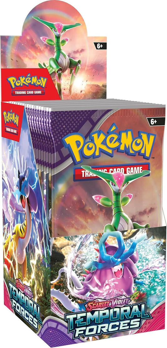 Japanese Pokémon TCG Temporal Forces Half - Booster Box – Rare & Exclusive Cards