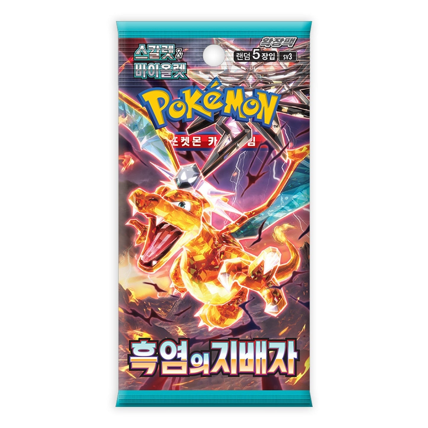Pokémon TCG Ruler of the Black Flame SV3 Booster Pack (Korean) – Authentic Japanese Pokémon Cards