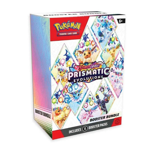 Prismatic Evolutions Booster Bundle – Official Pokémon TCG Product