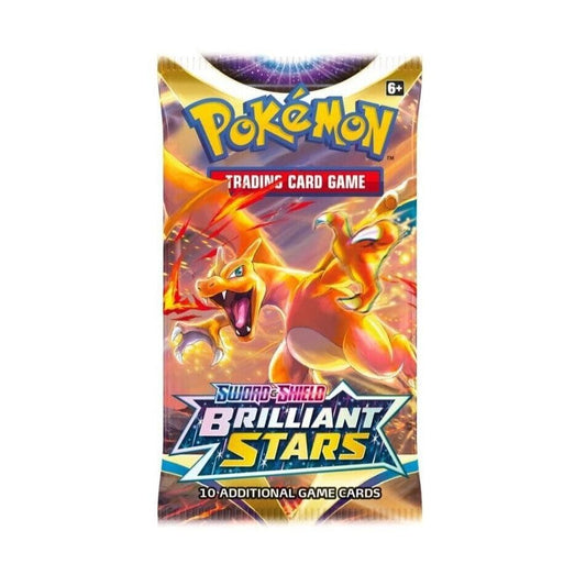 Brilliant Stars Charizard Art Booster Pack – Authentic Japanese Pokémon Cards