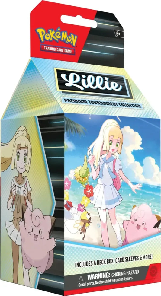 Pokémon Lillie Premium Tournament Collection Box – Official Pokémon TCG Product