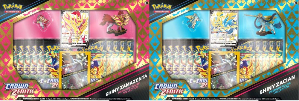 Pokémon Crown Zenith Premium Figure Collection Box – Official Pokémon TCG Product